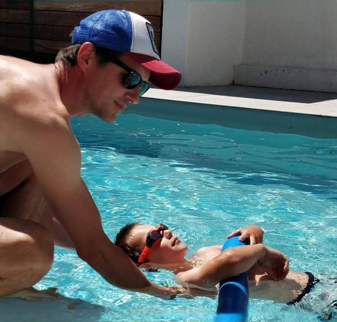 Coaching de natation à domicile